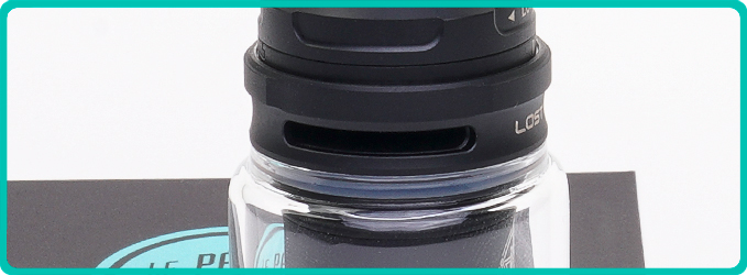 Airflow du Kit Centaurus BT200 Lost Vape